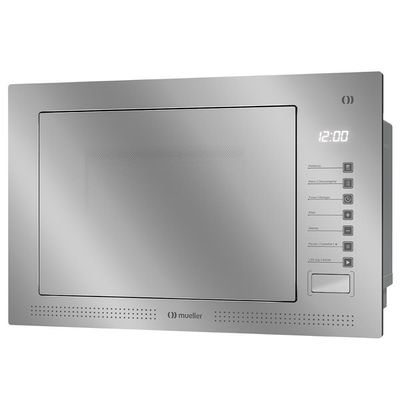 Micro-ondas De Embutir Mueller 25 Litros Espelhado MME25K Cinza 110V