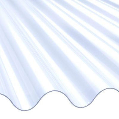 Telha Plástica Onda Baixa 1,1mm 1,53x0,50 Metro - 50.0153 - Atco Telha Plast Onda Baixa 1,53x0,50 Atco-ibra