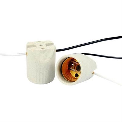 Porta Lâmpada Para Luminária E-27 - 4a 250v Fio De 15cm - 7511 - Germer Porta Lamp.p-luminaria E27 4a 250v F15cm