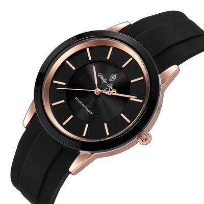 Relógio Masculino Solar Stonehenge Rose Black 40mm