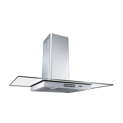 Coifa De Parede 90cm Vidro Reto Duto Slim Fogatti Inox 110V