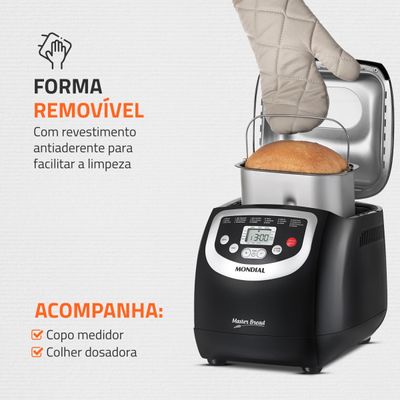 Panificadora Automática Master Bread Mondial NPF-53 110