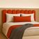 Cabeceira Nuvem Suede Queen Size Com 8 Placas Macias 60x20cm Terracota