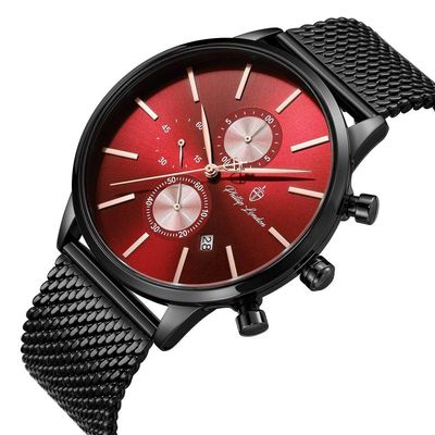 Relógio Masculino Lancelot Ruby Black 44mm