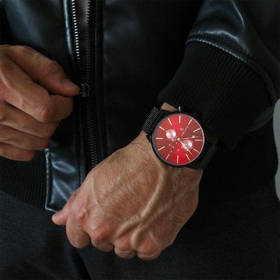 Relógio Masculino Lancelot Ruby Black 44mm