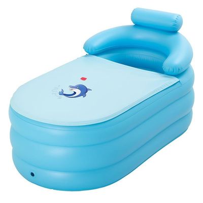 Banheira Inflavel Portatil Spa Termica Banho Gelo Encosto Adulto Infantil Ofuro Pvc Luxo Relaxante Quente Frio