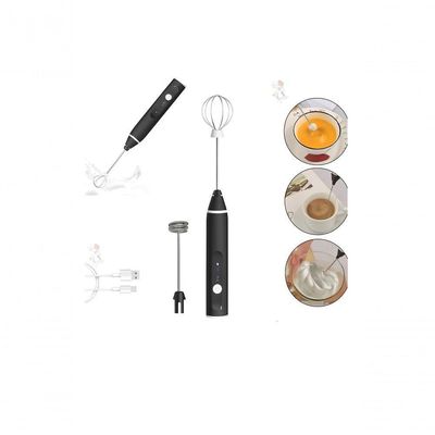 Mini Mixer Elétrico Recarregável Multiuso Para Bebidas E Ovo