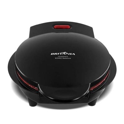 Omeleteira Britania Bom02p Antiaderente Redstone 750w 110V