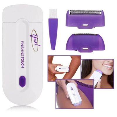Depilador Led Removedor Pelos Laser Sensor Feminino Touch Light Sem Dor Rosto Perna Braco E Virilha