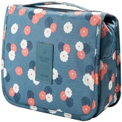 Frasqueira Necessaire Viagem Cabide Bolsa Organizador Cosmeticos Maquiagem Maleta Gancho Academia