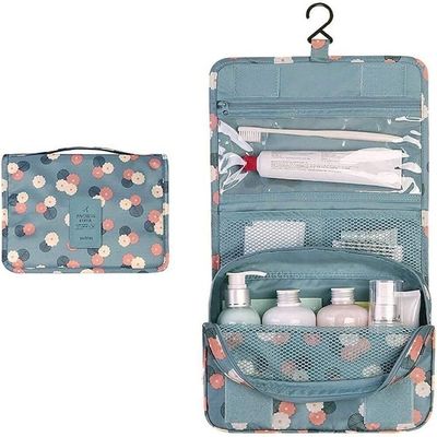 Frasqueira Necessaire Viagem Cabide Bolsa Organizador Cosmeticos Maquiagem Maleta Gancho Academia