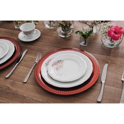 Jogo de Jantar 42 Peças Chá Café Eterna Porcelana Schmidt