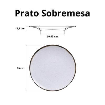 Jogo de Jantar Canyon Porcelana Decorada 20 Peças Tramontina