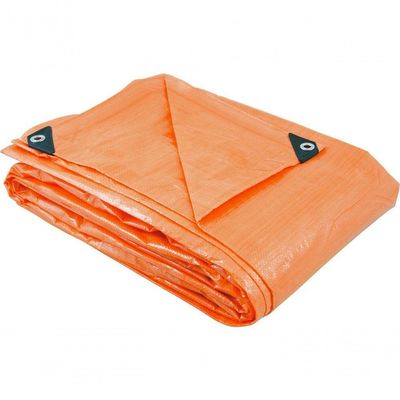 Lona Polietileno 6x3m Laranja 150 Micras Média Vonder
