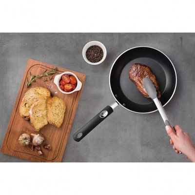 Pegador Multiuso Em Silicone Tramontina Moldê Cinza 35cm