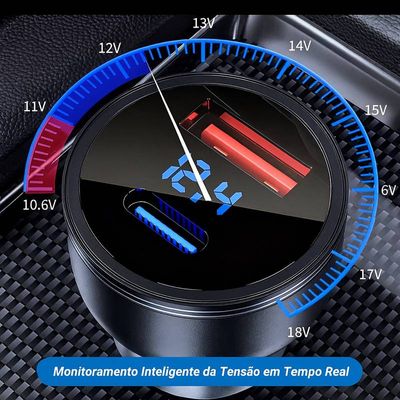 Cabo Carregador 2Mts Veicular Adaptador 3 Em 1 Starlink Mini
