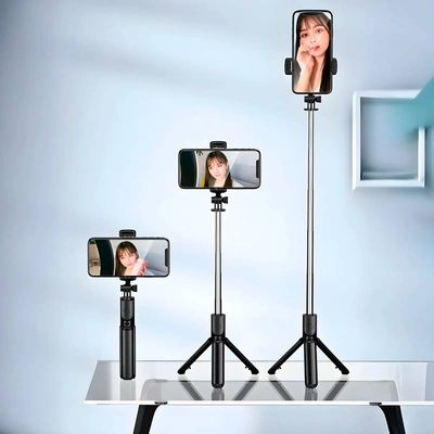 Bastão de Selfie com Tripé para Celular com Controle Remoto