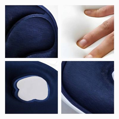 Almofada Azul G Apoio para Lombar e Corrige a Postura