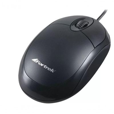 Mouse Usb Fortrek Oml101 Fk411m 800dpi 1.2mt - Preto