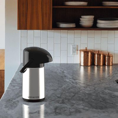 Garrafa Térmica Verona 0,6 Litros De Inox - 8.5.113 - Unitermi Garrafa Termica Verona 0,6 L Inox - 8.5.113 - Unitermi