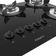 Cooktop Fogatti Safe Ferro Fundido 5 Bocas A Gas Preto Bivolt