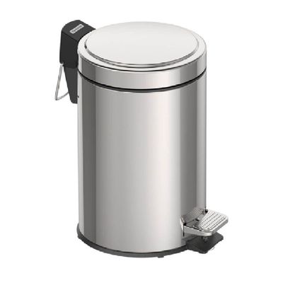 Lixeira Em Aço Inox Com Pedal 3 Litros - 94538103 - Tramontina Lixeira Aco Inox C-pedal 3lts Tramontin
