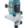 Tupia Manual 6mm 530 Watts 110 Volts - M3700b - Makita Tupia Manual 6mm 530w M3700b-127v Makita