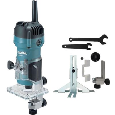Tupia Manual 6mm 530 Watts 110 Volts - M3700b - Makita Tupia Manual 6mm 530w M3700b-127v Makita