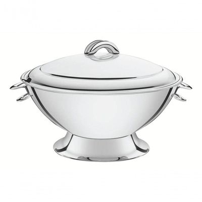 Sopeira Com Tampa Tramontina Service 24cm Em Aço Inox