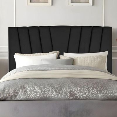 Cabeceira Cama Box Casal 140 Cm Joana Em Corino Com Frame Preto