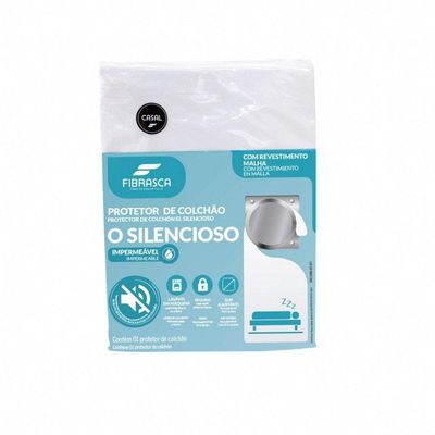 Protetor De Colchão Impermeável Capa Silenciosa Fibrasca Solteiro