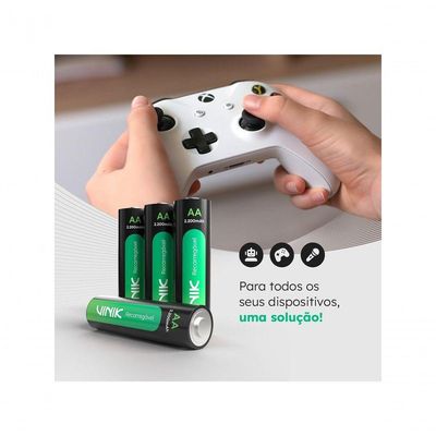 Pilha Recarregável Aa C-2 - 2200mah 1.2v - Vp2ab2r