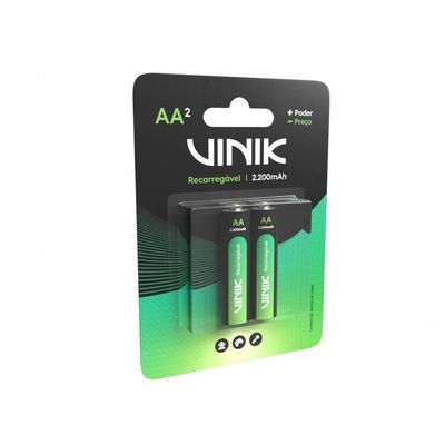 Pilha Recarregável Aa C-2 - 2200mah 1.2v - Vp2ab2r