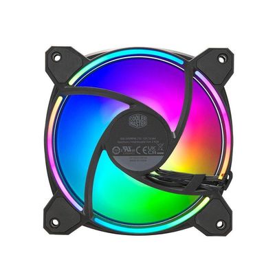 Fan-cooler Para Gabinete Masterfan Mf120 Halo 2 Rgb...