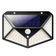 Luminaria Solar Parede 100 Led Sensor Presença 3 Funçoes