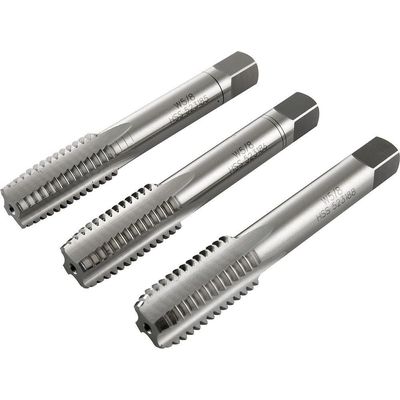 Macho Manual Aço Rápido 5-8'' Bsw Jogo 3 Peças Vonder Plus