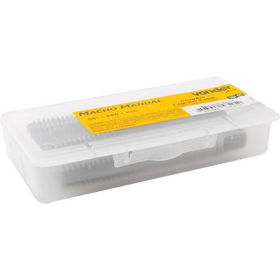 Macho Manual Aço Rápido 5-8'' Bsw Jogo 3 Peças Vonder Plus