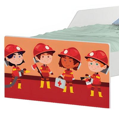 Mini Cama Bombeiros Quartel