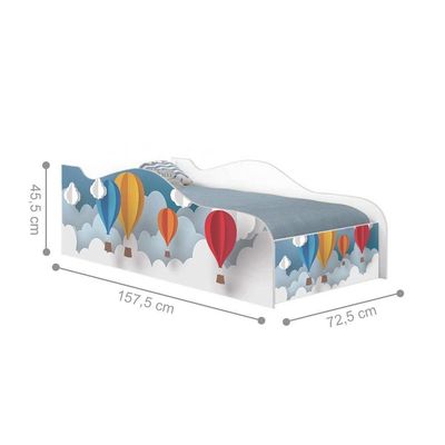 Mini Cama Fun Balão Infantil Com Colchão