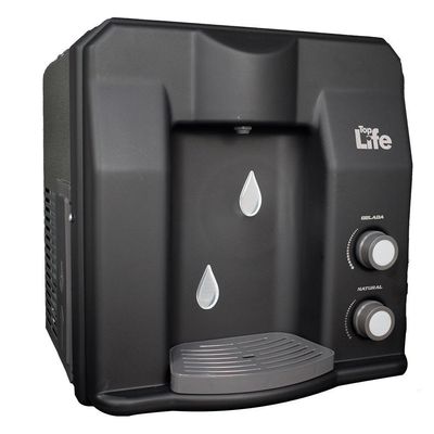 Filtro Super Água Alcalina Ionizada Gelada Flex He Top Life 110V Preto