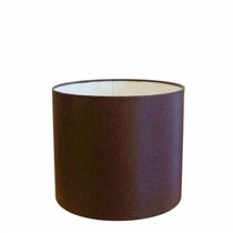 Cúpula Abajur Cilíndrica Cp-7009 ø25x20cm Café