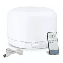Sto279-300 - Difusor Eletrico Aroma Ultrassonico Com Led 300 Ml Branco 110v-220v