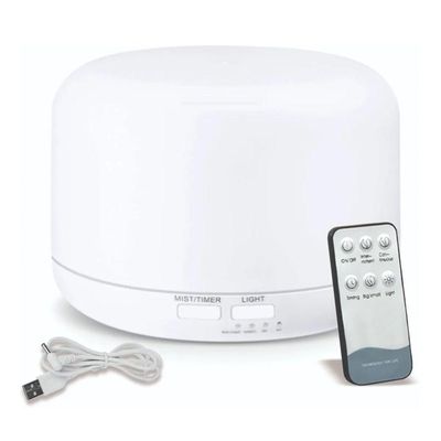 Sto279-300 - Difusor Eletrico Aroma Ultrassonico Com Led 300 Ml Branco 110v-220v