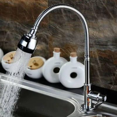 Torneira Gourmet Flexível De Bancada Com Ducha Encaixe 1/2''
