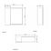 Kit Gabinete Banheiro Vittoria 60x34cm Santiago