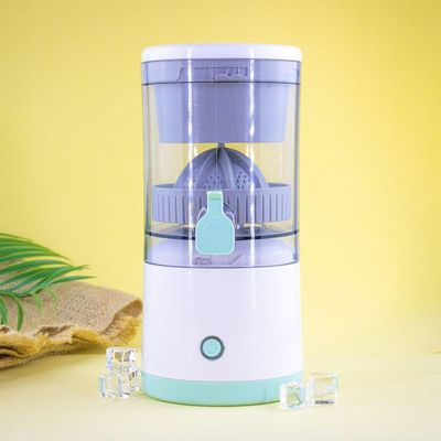 Espremedor Extrator Suco Laranja Limão Frutas Portatil Usb verde