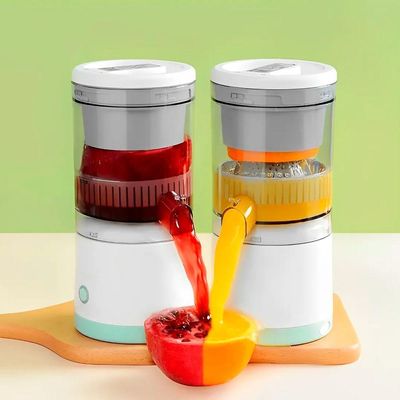 Espremedor Extrator Suco Laranja Limão Frutas Portatil Usb verde