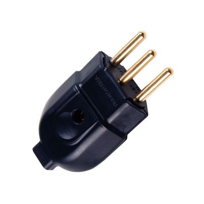 Plugue Macho Preto 2p+t De 10 Ampères E 250 Volts - 57403103 - Tramontina