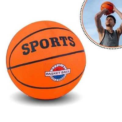 Bola Basquete Peso Tamanho Sports Oficial Numero 7 Basketball Quadra Laranja Treinamento Escola