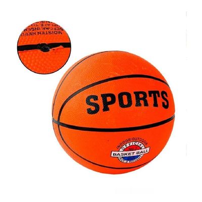 Bola Basquete Peso Tamanho Sports Oficial Numero 7 Basketball Quadra Laranja Treinamento Escola